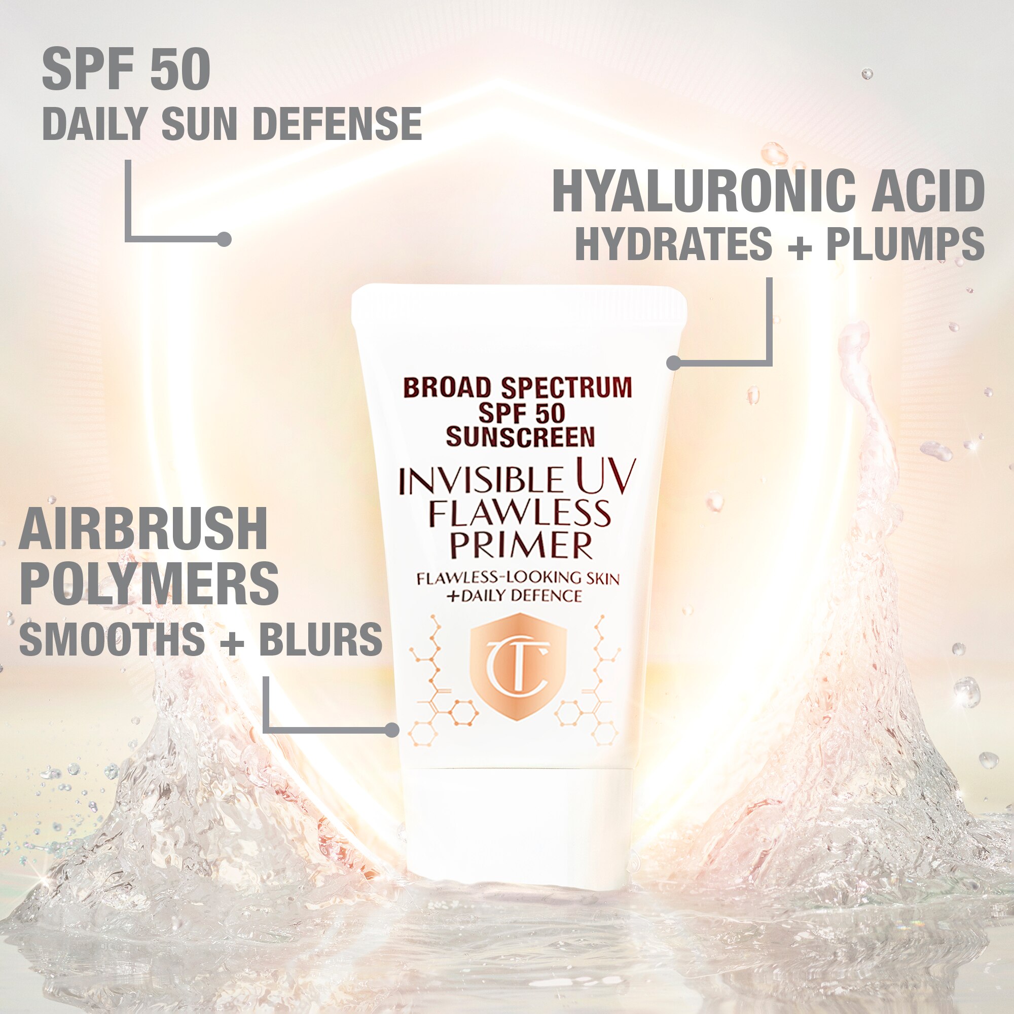 INVISIBLE UV FLAWLESS PORELESS PRIMER (PRIMER CON PROTECCIÓN SOLAR)